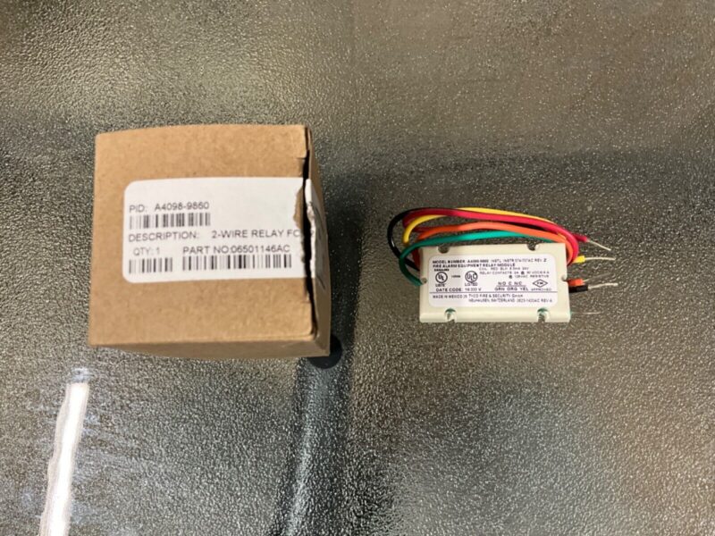 AUTOCALL A4098-9860 2-wire relay for 4098-9780