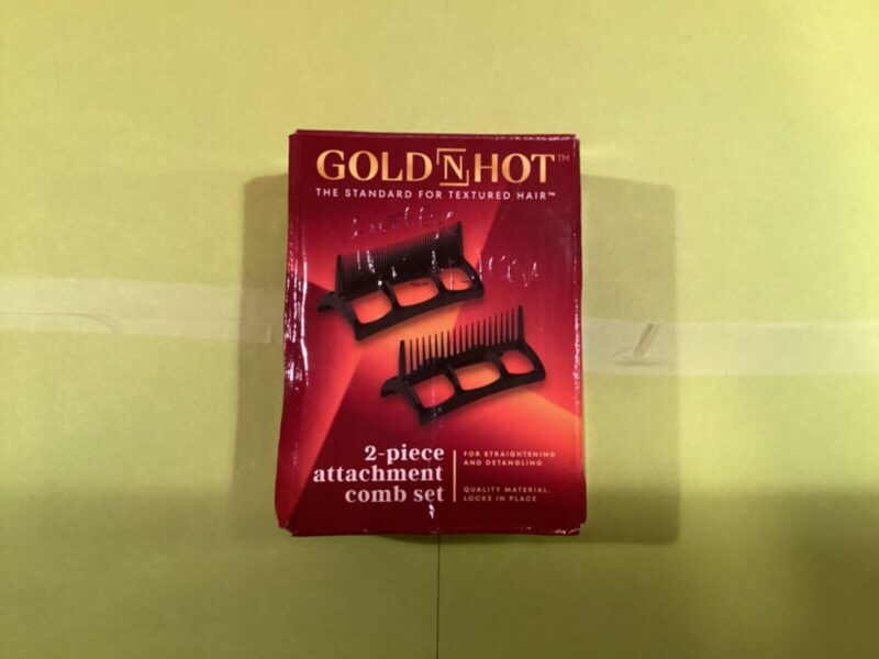 Gold 'N Hot 2 Peice- attachment comb set