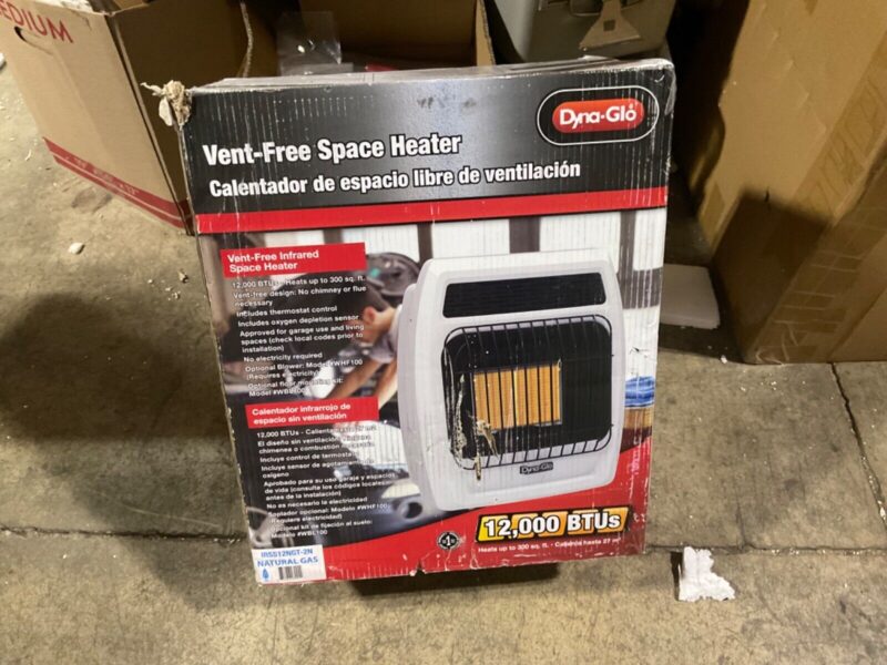 Dyna-Glo IRSS12NGT-2N Natural Gas Infrared Vent Free Thermostatic Heater 12000
